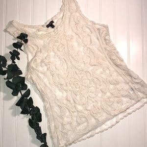 EXPRESS - Crotchet Sleeve Tank